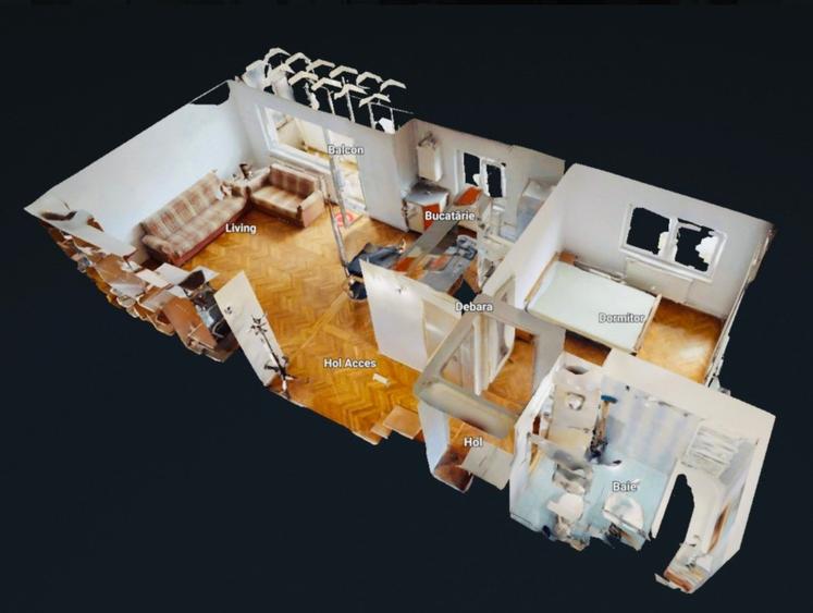 2 Camere, centrală termică, 0% COMISION - 10