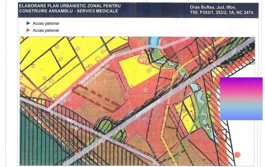 Teren intravilan orasul Buftea - 3
