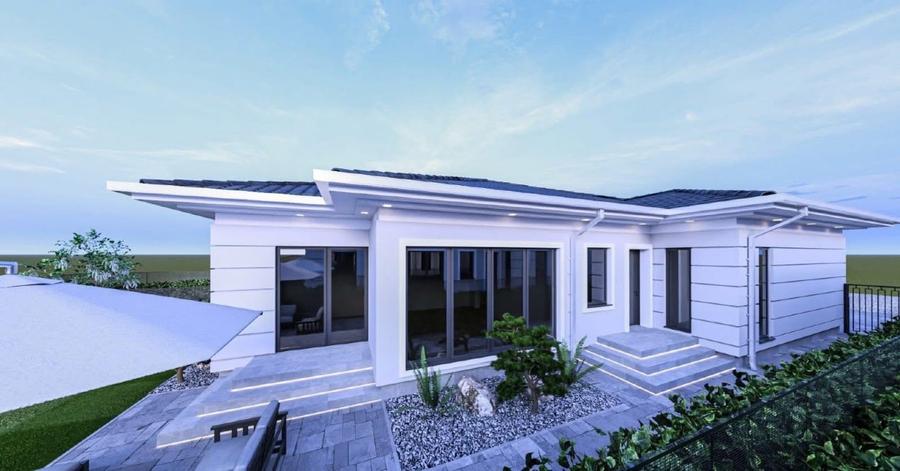 Duplex pe parter cu 3 camere si 2 bai - Mosnita Noua - Urseni - 3