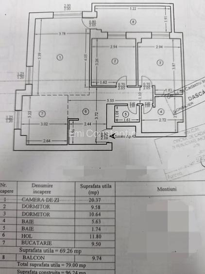 Tatarasi-Green Park-3 Camere Decomandat 79mp-boxa+loc parcare