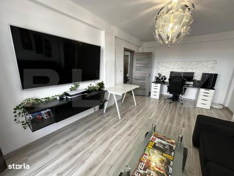 APARTAMENT 2 CAMERE DECOMANDAT 68 MP BLOC NOU ETAJ 2 COMPLET MOBILAT P - 7