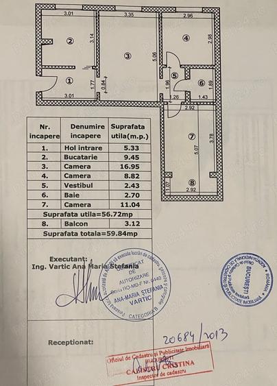 Apartament 3 camere, de vanzare direct de la proprietar, bloc monolit, 3 din 4, reabilitat complet - 8