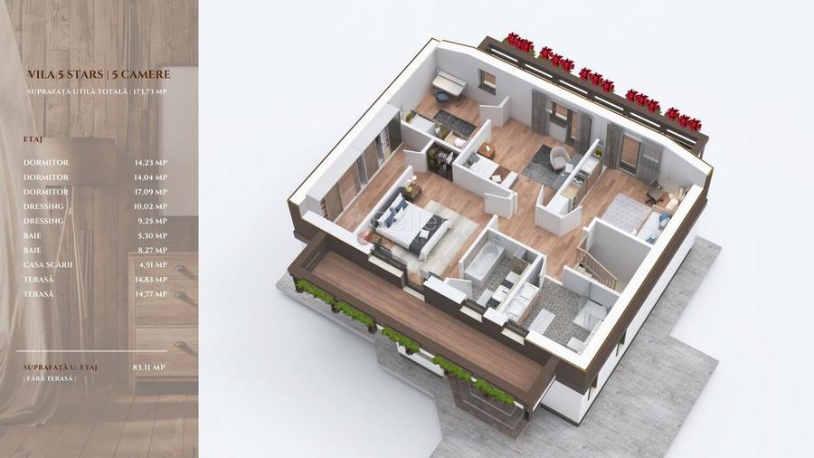 Priveliste frumoasa catre Masivul Postavarul - 8