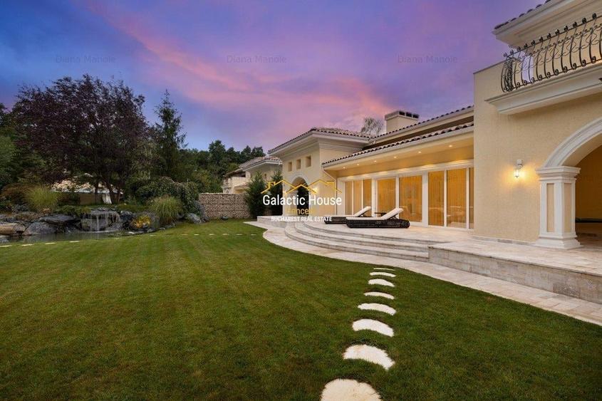 Casa stil mediteranean - PIPERA-TUNARI - teren 1400 mp - 3