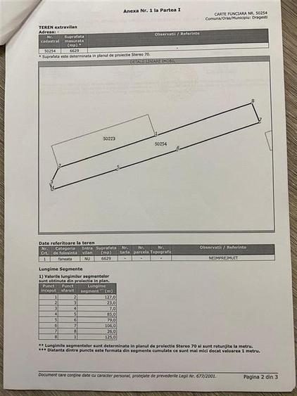 RECO Teren extravilan in Dragesti spre Stracos 7219mp - 3