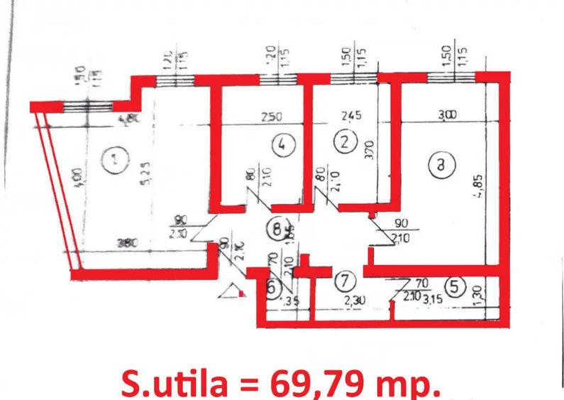 3 cam, 70 mp, decomandat, parter, N. Titulescu, pretabil sp. comercial - 1