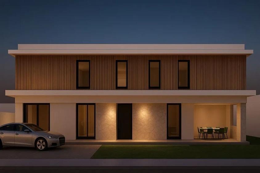 Teren 300 mp. cu autorizatie emisa pentru imobil P+1 /  DAMAROAIA - 3