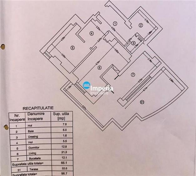 Penthouse 2 cam, decomandat, de vanzare zona Bld Chimiei - Rivers Towers - 10