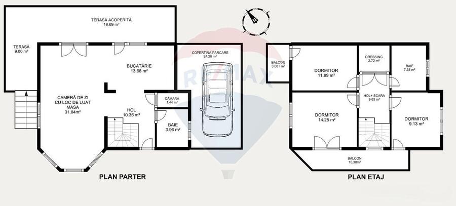 Casa de vanzare, Jucu de Sus teren 811mp, 4 Camere, 2 Bai, Priveliște - 28