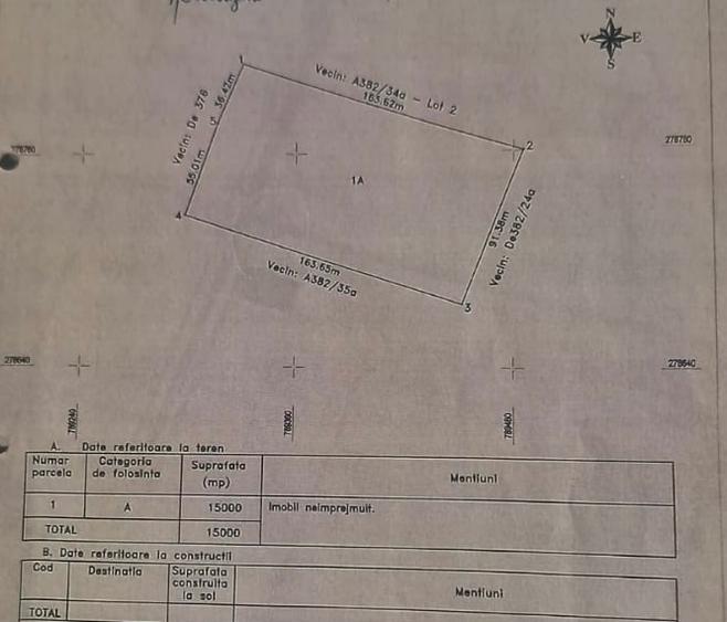 Teren intravilan 15.000 mp - Costinesti - 15 euro/mp (Cod E13) - 5