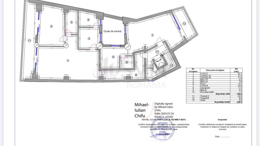 REA1023228 Apartament spatios 3 camere I Piata Rosetti I Imobil nou - 17