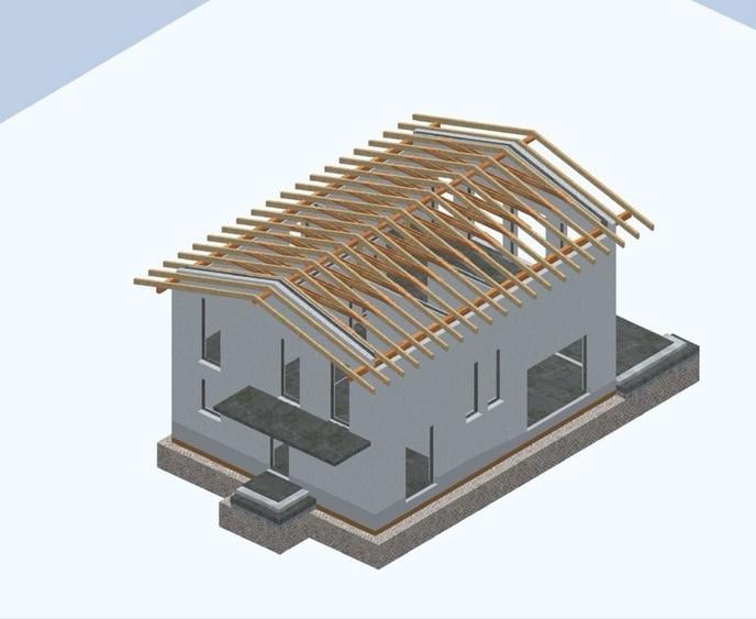 Teren cu autorizatie pentru 3 case PASIVE - 4