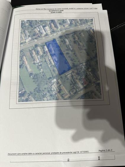 Teren intravilan + casa de locuit Fulga - 2