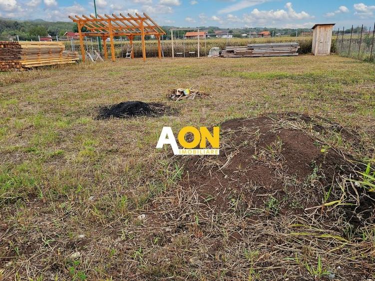 Teren 600 mp, proiect casă 4 camere + autorizație și utilități, Ciugud - 3