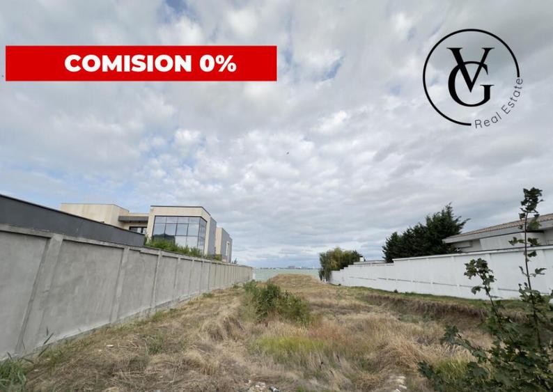 Teren construc?ii frontal la lac -1784 mp -Ovidiu - 2