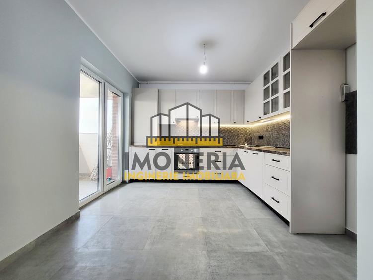 Apartament cu 3 camere semidecomandat, mobilat în Ozana