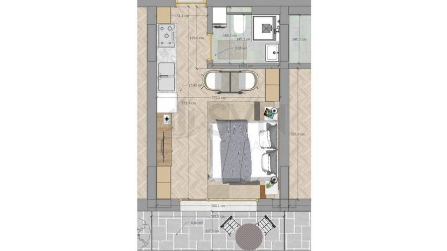 REA1024639 Studio Modern zona Mosilor - 6