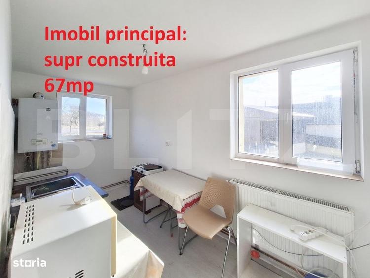 Casă cu 4 camere cu Teren 1281 Mp în Săliște