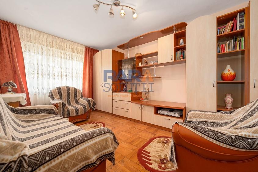 Apartament cu 2 camere decomandat, mobilat în Central