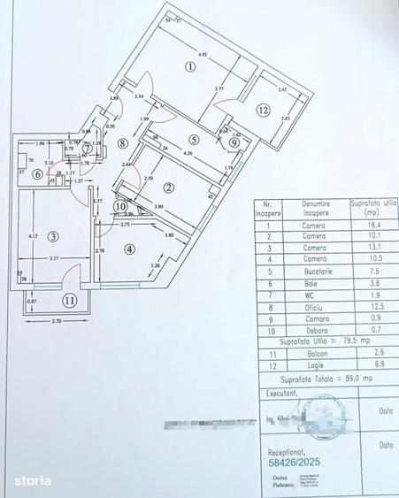 Apartament cu 4 camere decomandat în Central — fotografia 1