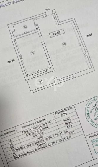 De vânzare apartament 2 camere semidec, et. 9/11, zona Euromaterna, Constanța - 8