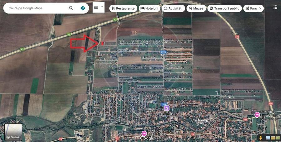 Comision 0 %! Teren de vanzare 686 mp, Cristian! - 6