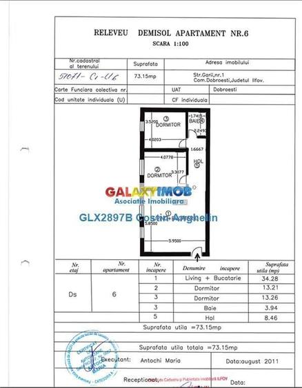 Exclusiv! Apartament Nemobilat Versatil 3 Camere - Dobroesti - 8