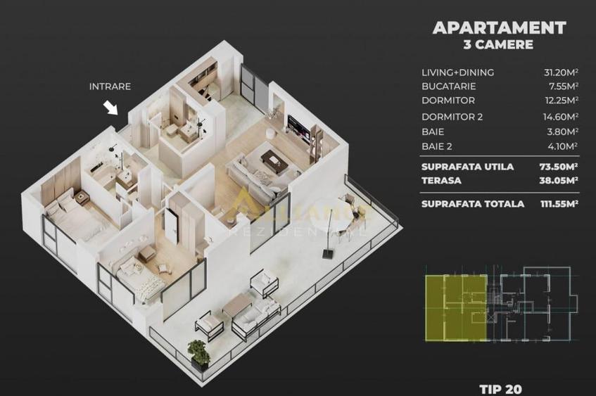 Leoreni Apartament 2 Camere - 6
