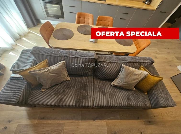 PIPERA PLAZA (First Estates)-FINALIZAT 2024, 3 camere, mobilier lux, 1-2 parcari