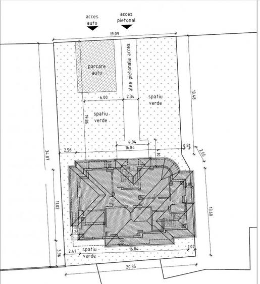 Spatiu  Parter+ Demisol, Intrare sep., Dorobanti Capitale  In curs de restaurare - 2