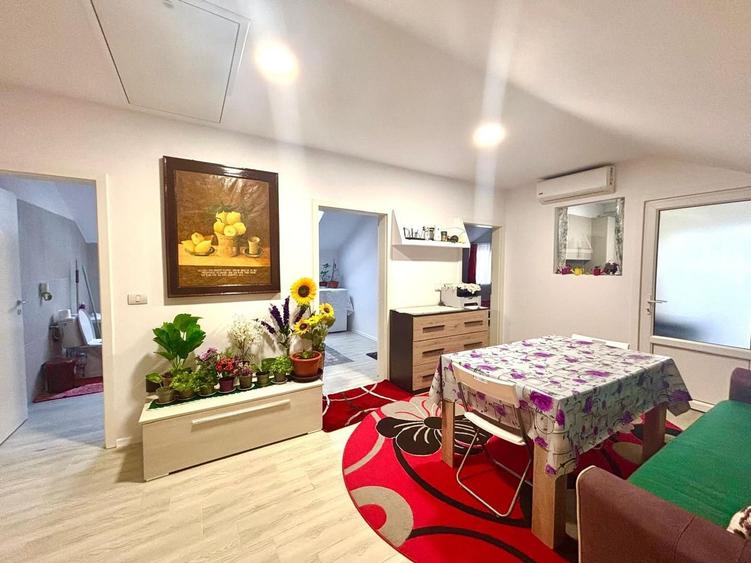 Apartament 3 camere, mobilat - 800e/ mp -Sanmihaiu Roman Comision 0% - 2