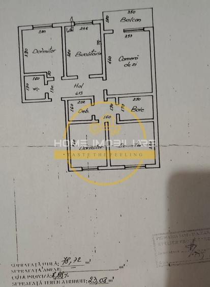 Apartament 4 Camere Decomandat Etaj Intermediar Galata 80 MP - 2
