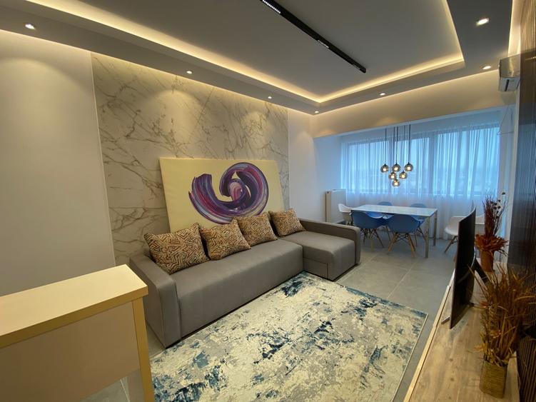 Apartament cu 3 camere, 2 bai. Mobilat si utilat modern - 2