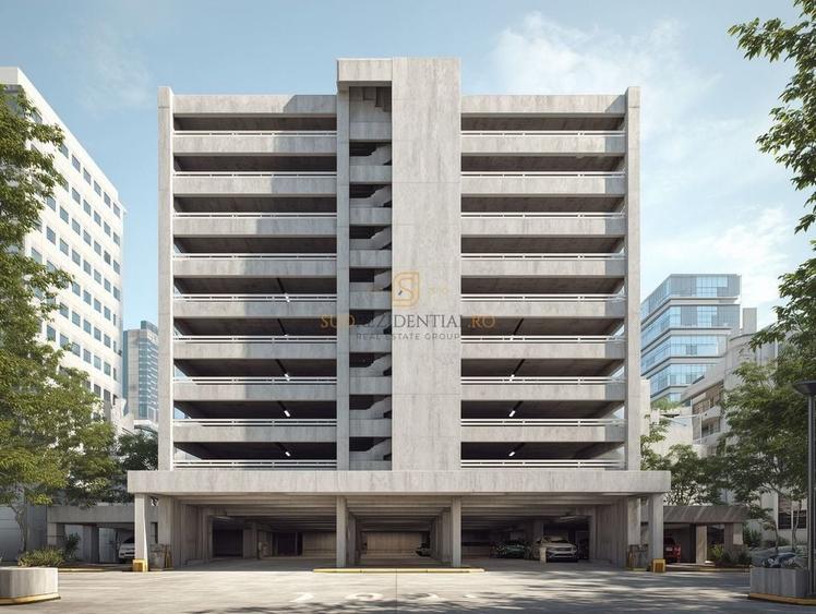 Cladire 3S+P+8E, ideal birouri, 900 locuri de parcare, teren 2300 mp - 2