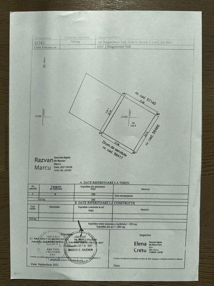 Teren Dragomiresti Vale, 500 sau 1084 mp util - 7