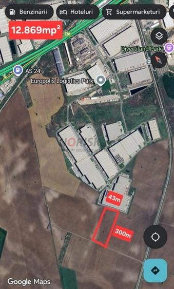 Terenuri Ciorogarla - 500mp -> 7.500mp -> 4 Ha - 10