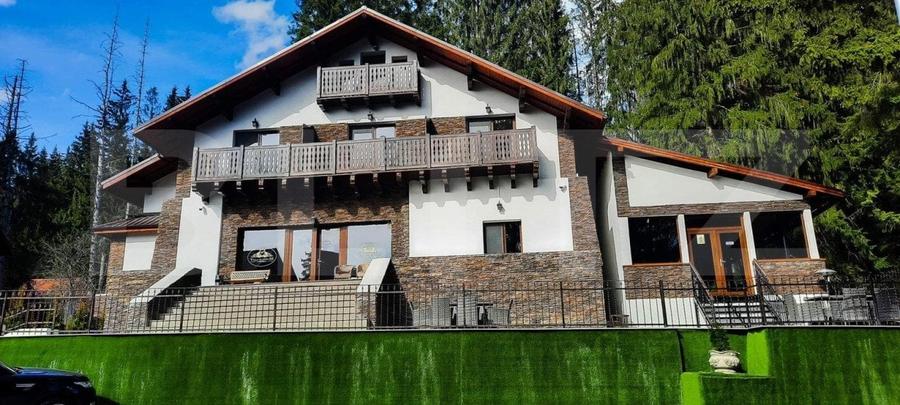 Vila de 12 camere, util 600 mp, teren 1600 mp. in Predeal - 1