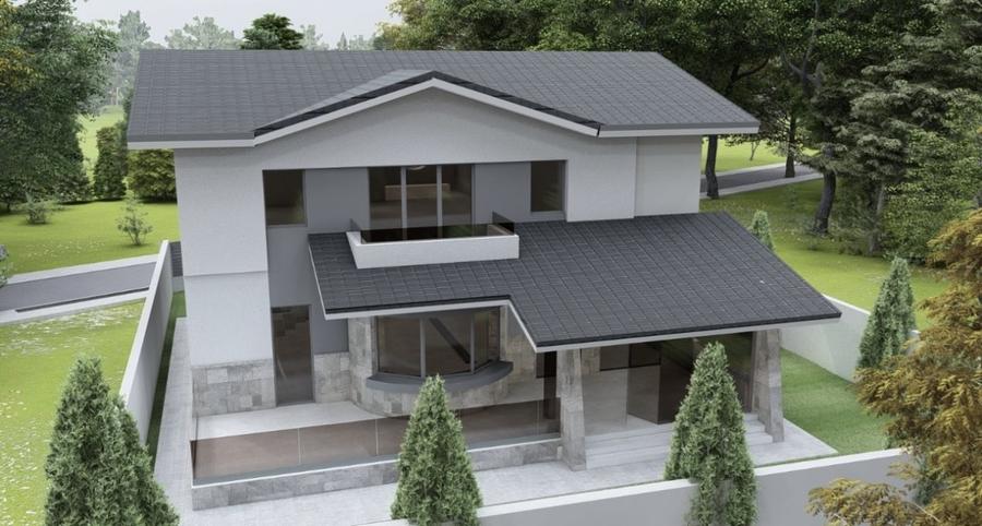 Super locatie, padure Rosu, vila in constructie 290 mp , teren 580 mp, Chiajna - 1