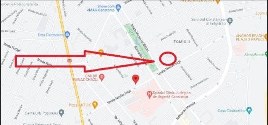 Teren intravilan 822 m.p. Constanta str.Nicolae Iorga 24B-pret 450.000 Euro - 4