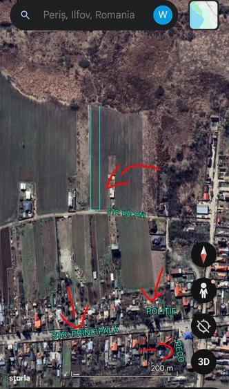 Teren intravilan de vanzare, 3300 mp, utilitati - 7