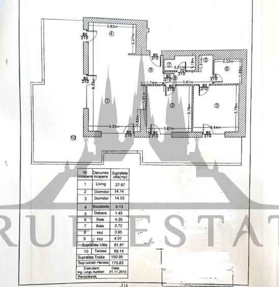 Apartament in zona Privighetorilor cu garaj- Prima inchiriere - 35
