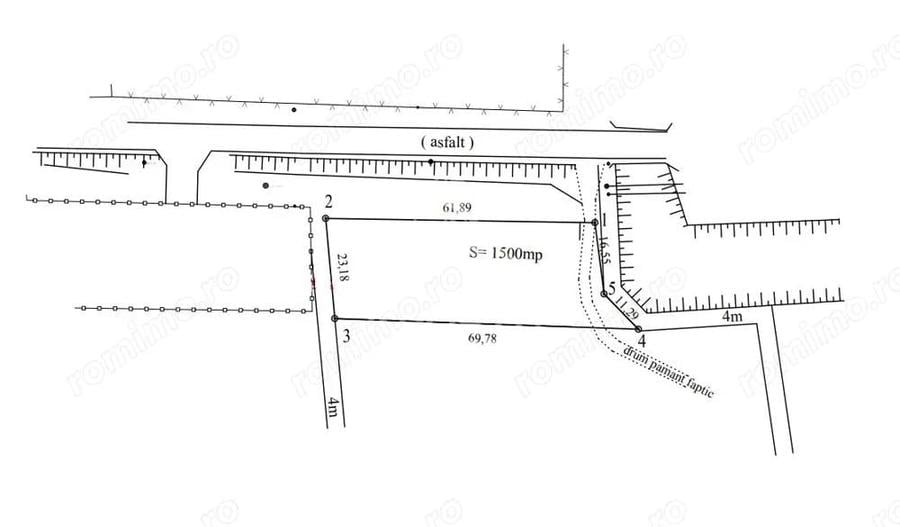 Teren de vanzare 1500 mp, Sanmihaiul Roman, ideal spalatorie auto. - 1