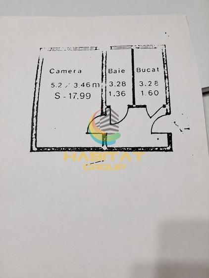 Garsonieră decomandată în Brâncoveanu