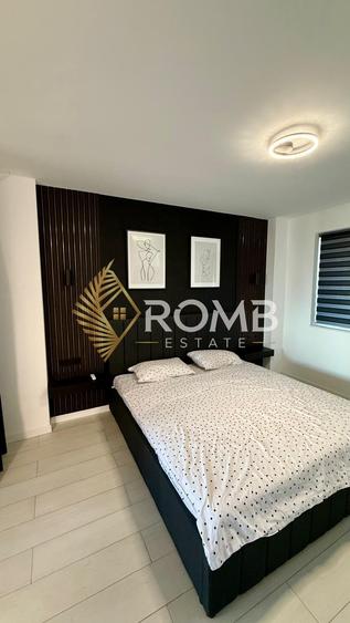Apartament cu 2 camere semidecomandat, mobilat în Florești