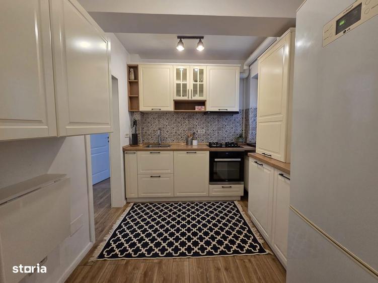 Apartament cu 2 camere semidecomandat, mobilat în Dobroești