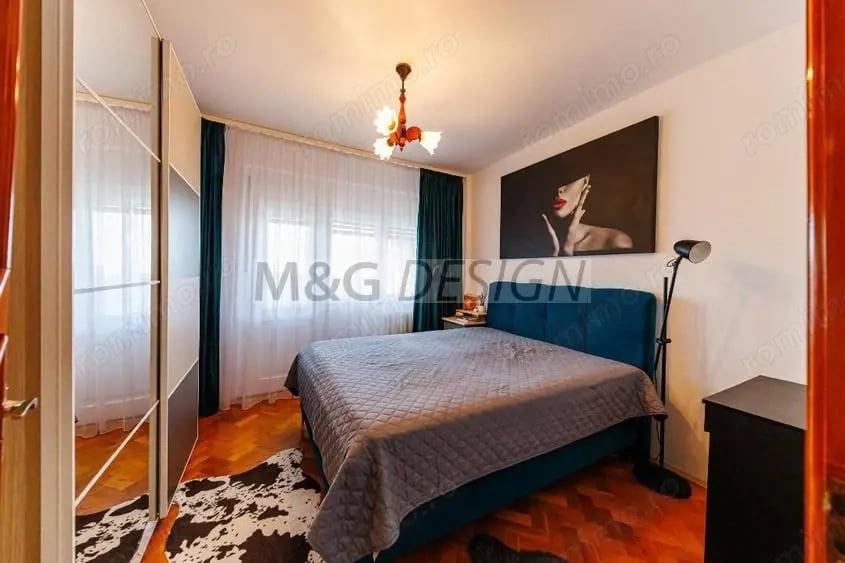 Apartament cu 4 camere semidecomandat, mobilat în Circumvalațiunii