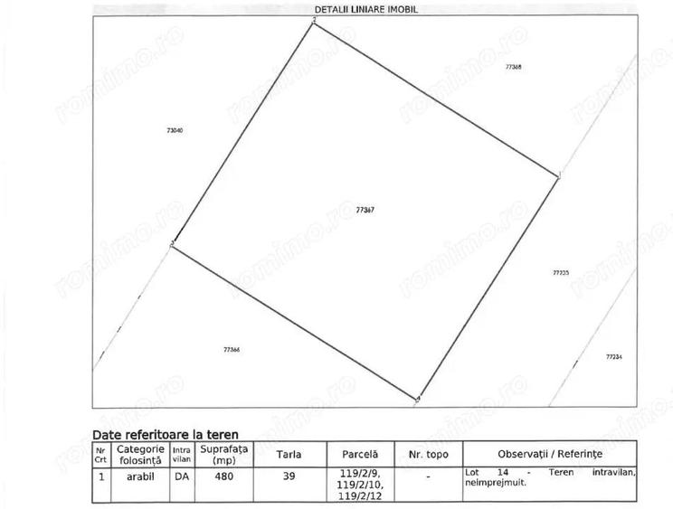 Teren Intravilan In Rate Stadion Berceni | utilitati la strada #CG1E - 2