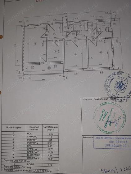 Vand apartament 3 Camere confort 1A , 82 mp - 3