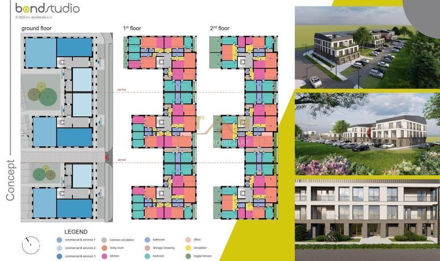 Teren pentru Bloc 27 Ap + 3 Spatii Comerciale La Liziera Paduri Verzi - 2