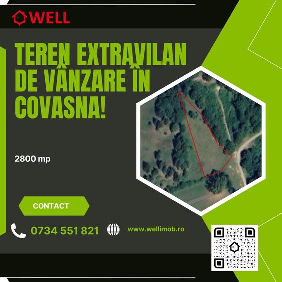Teren extravilan de vânzare în Covasna! - 1